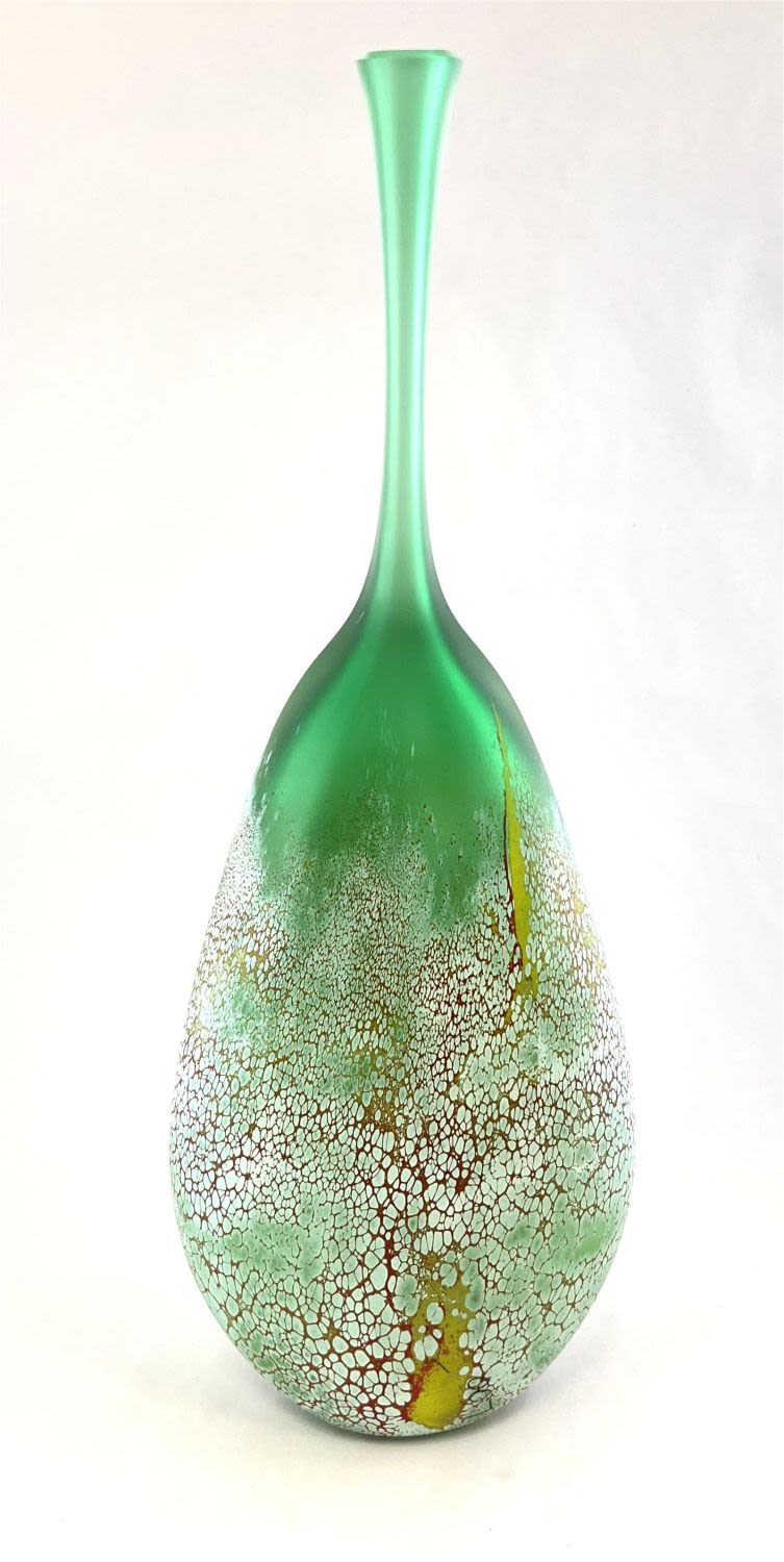 Lot 367: David Royce art glass vase