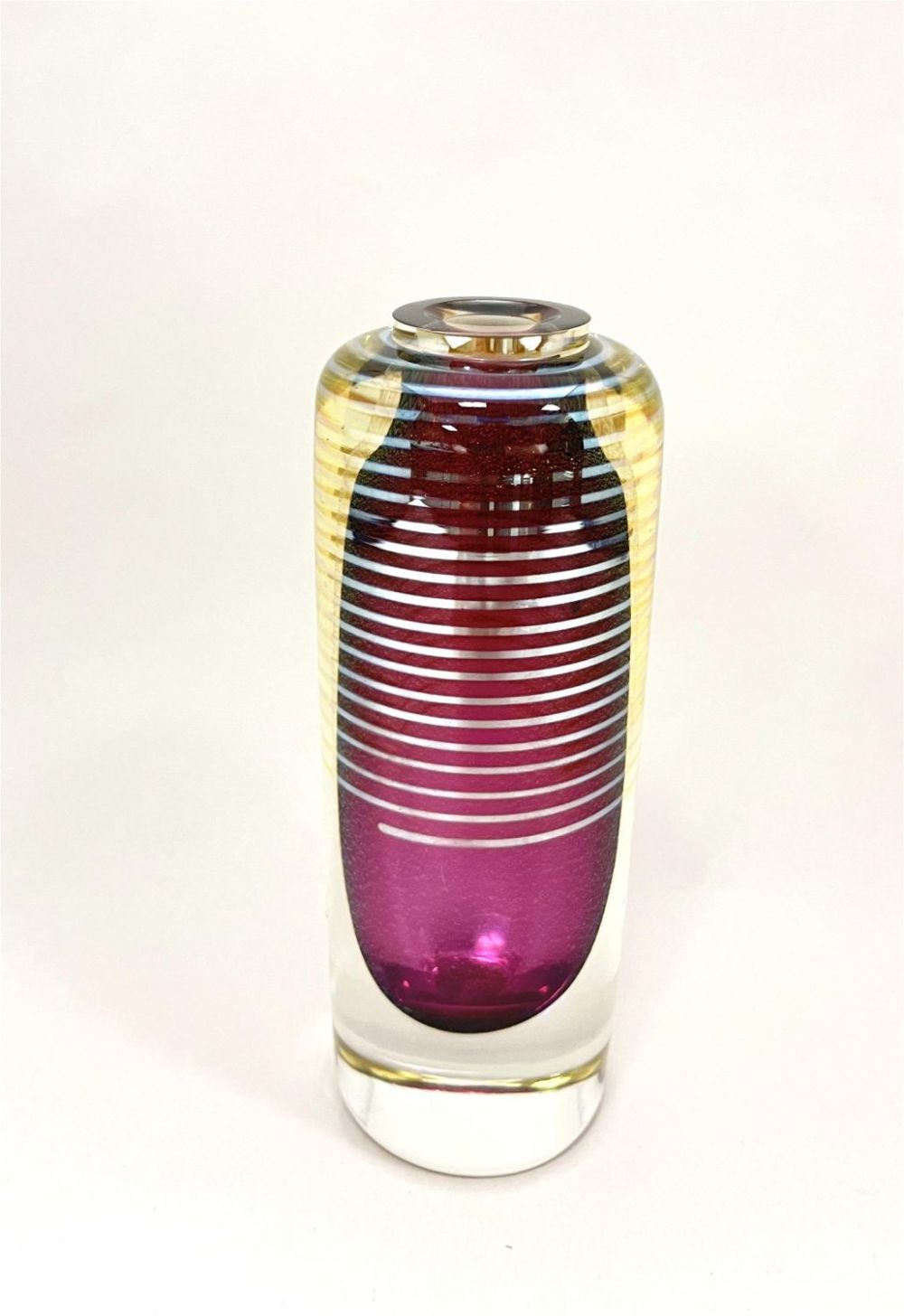 Lot 375: Correia art glass vase