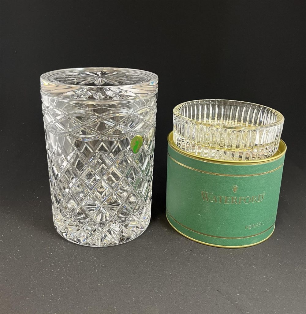 Lot 172: Two Waterford items