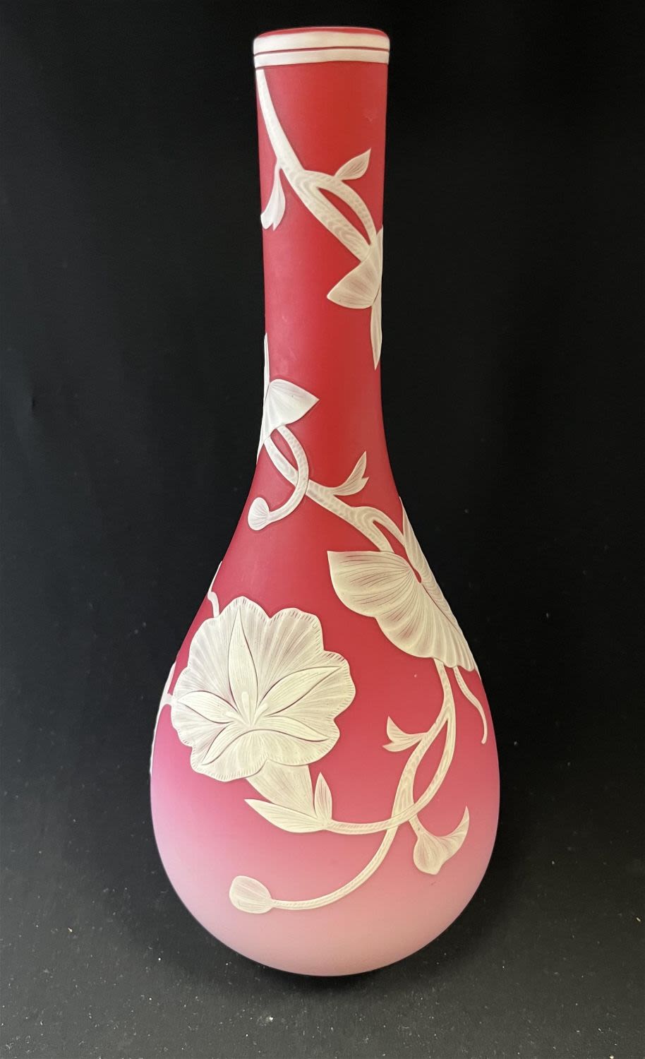 Lot 208: English Cameo stick vase