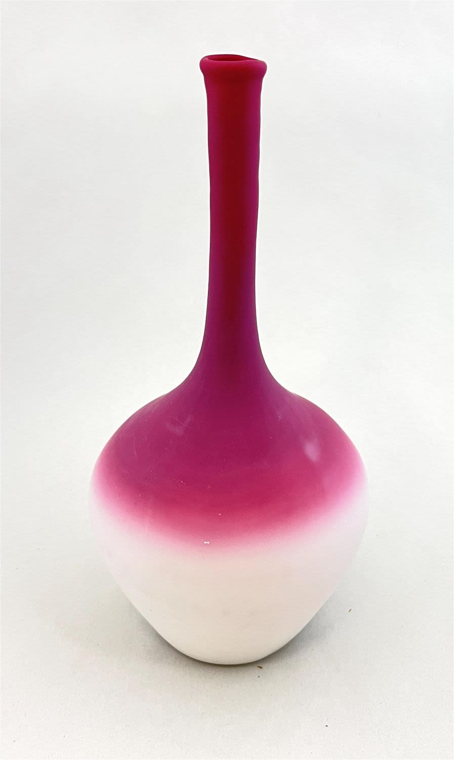 Lot 224: New England Peachblow stick vase