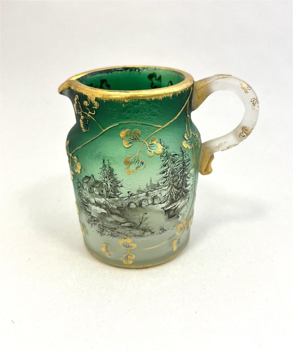 Lot 316: Daum French cameo pitcher