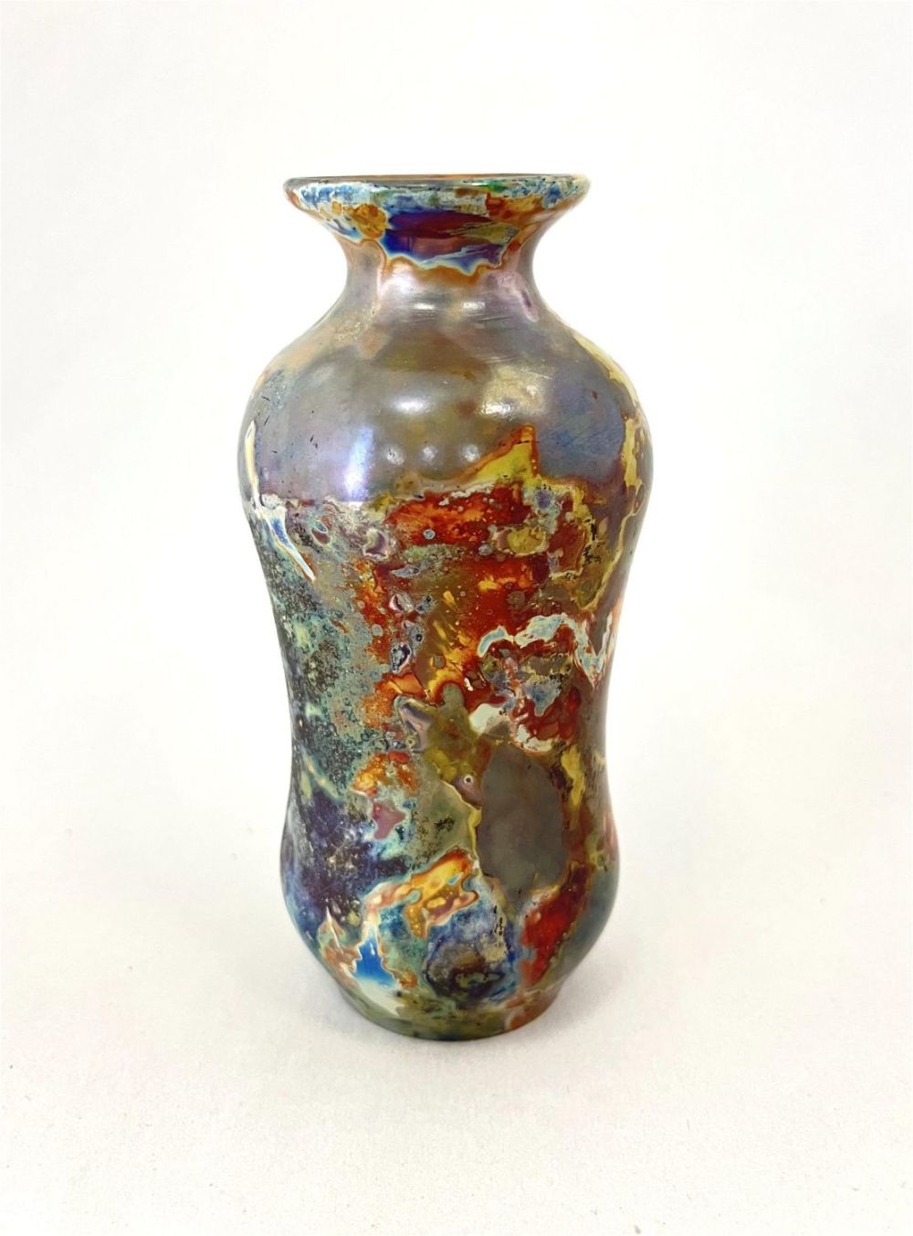 Lot 334: Rare Josef Knizek glass vase