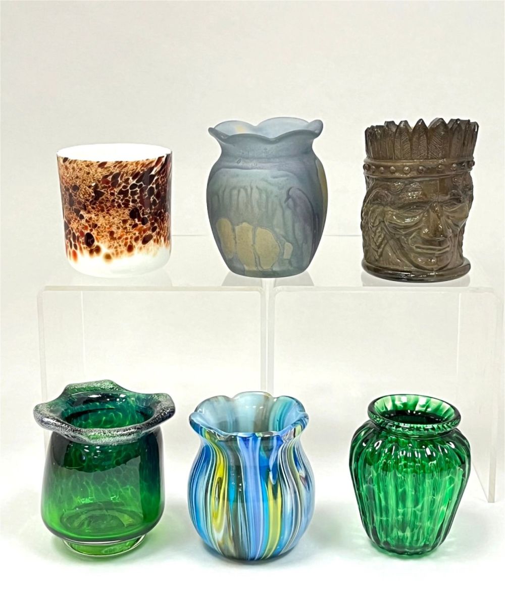 Lot 228: Group of six Contemporary toothpicks