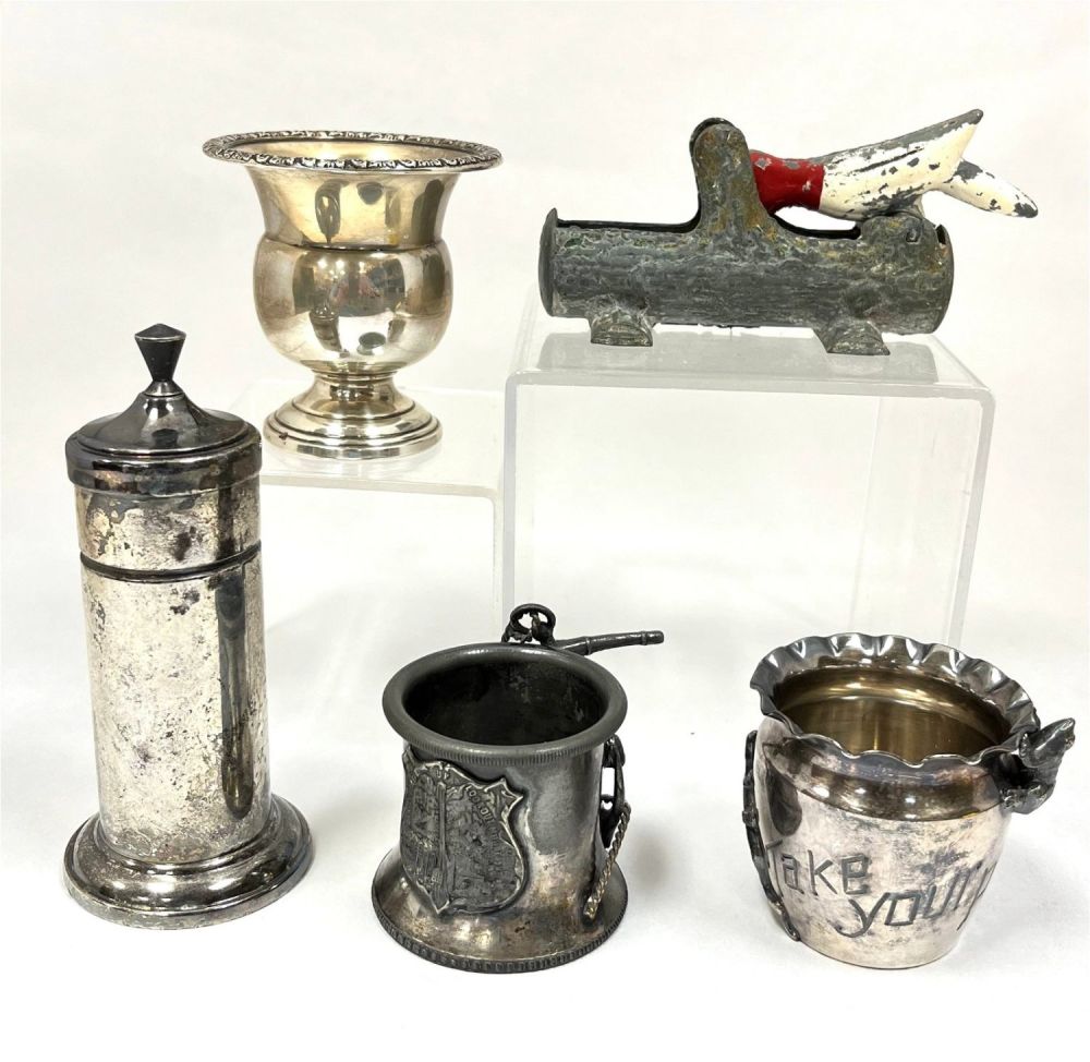 Lot 245: Group of mixed metal toothpicks