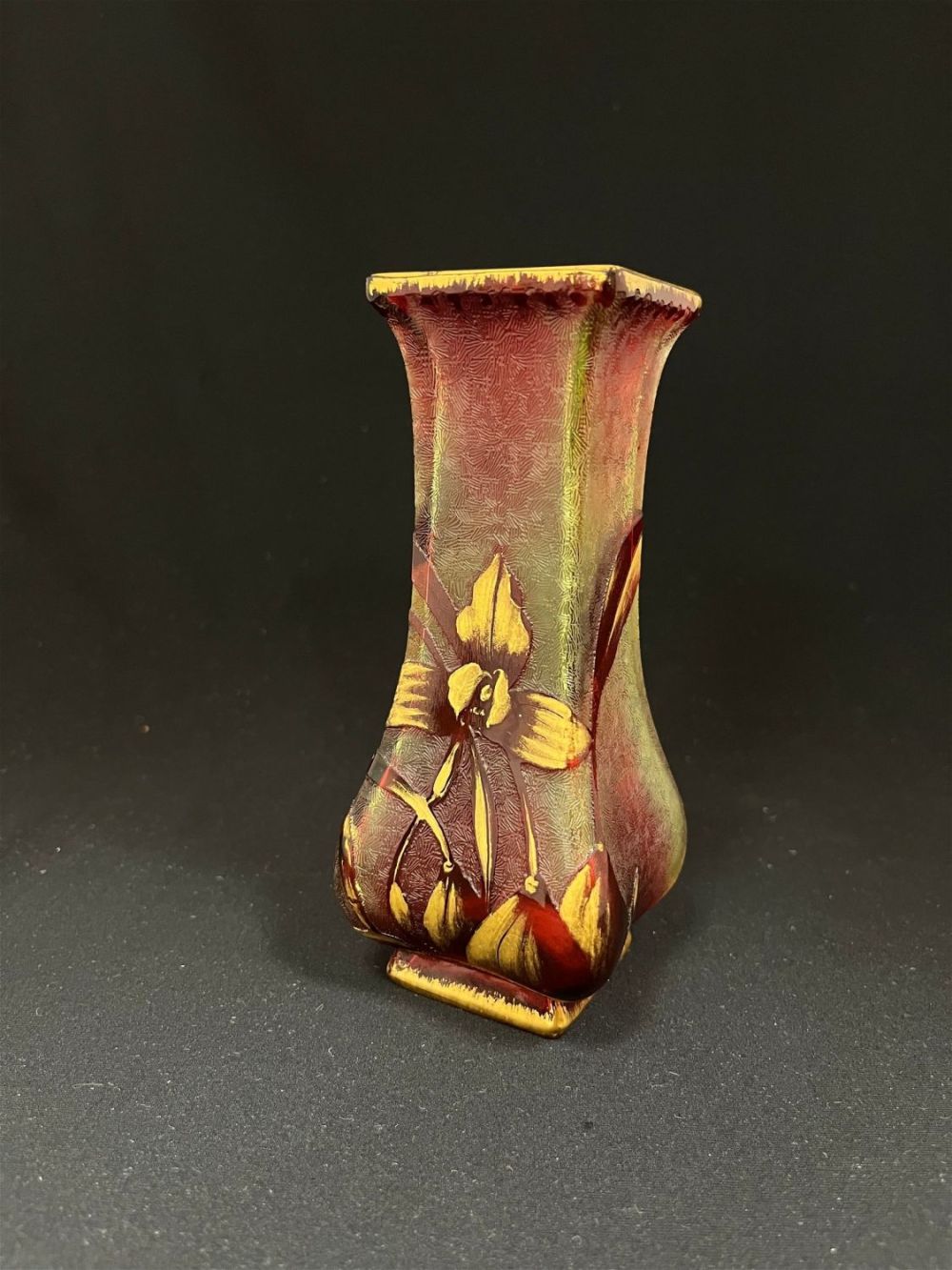 Lot 368: Baccarat cameo glass vase