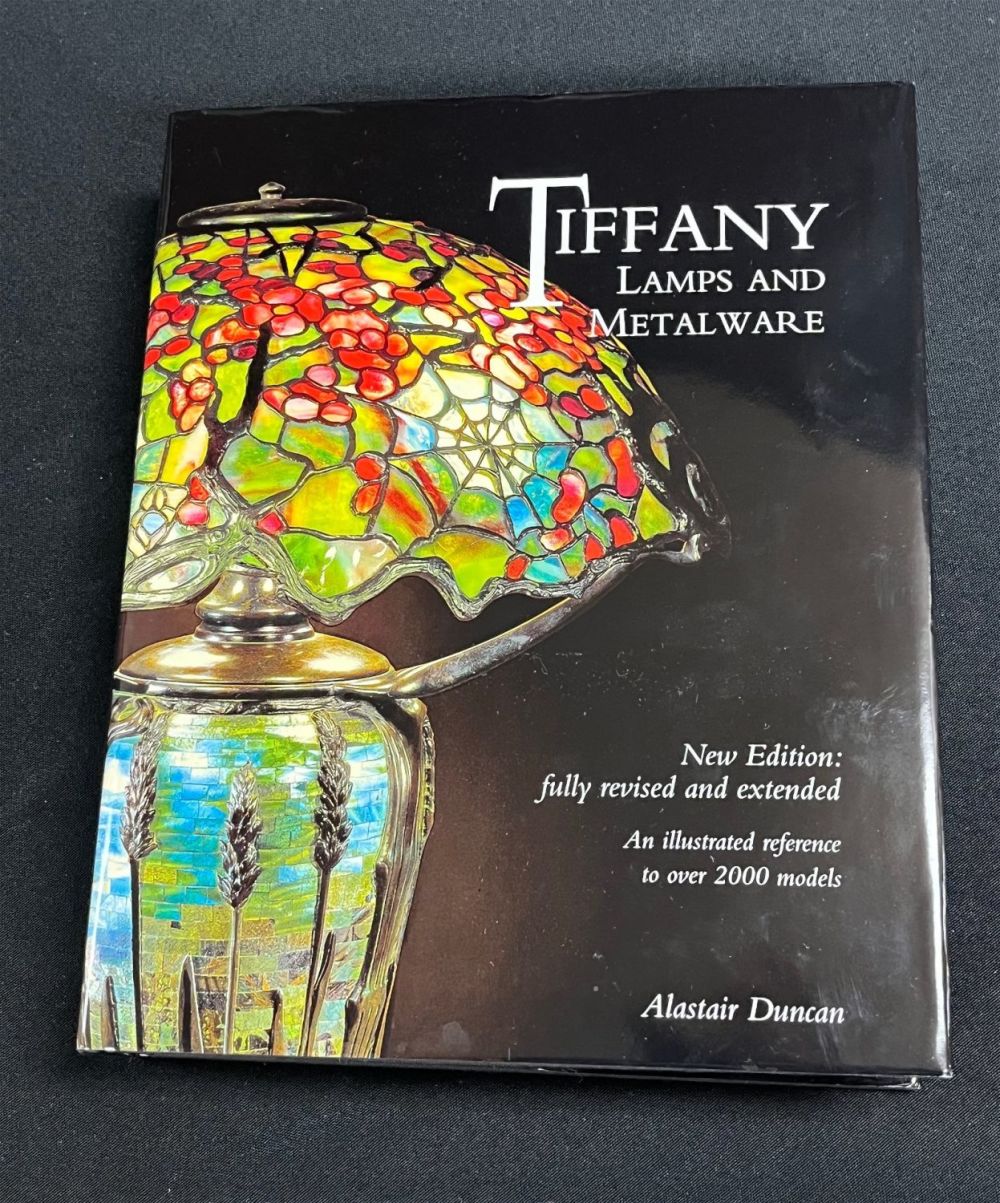 Lot 385: Book "Tiffany Lamps and Metal Ware"