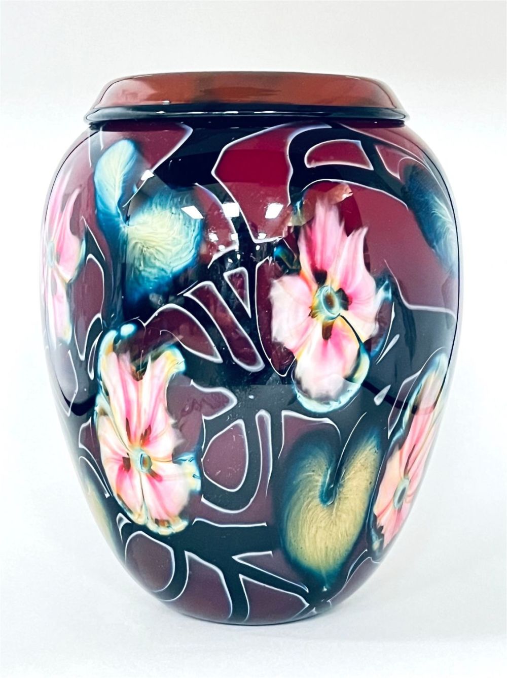 Lot 430: Charlies Lotton Bing red Muti Flora