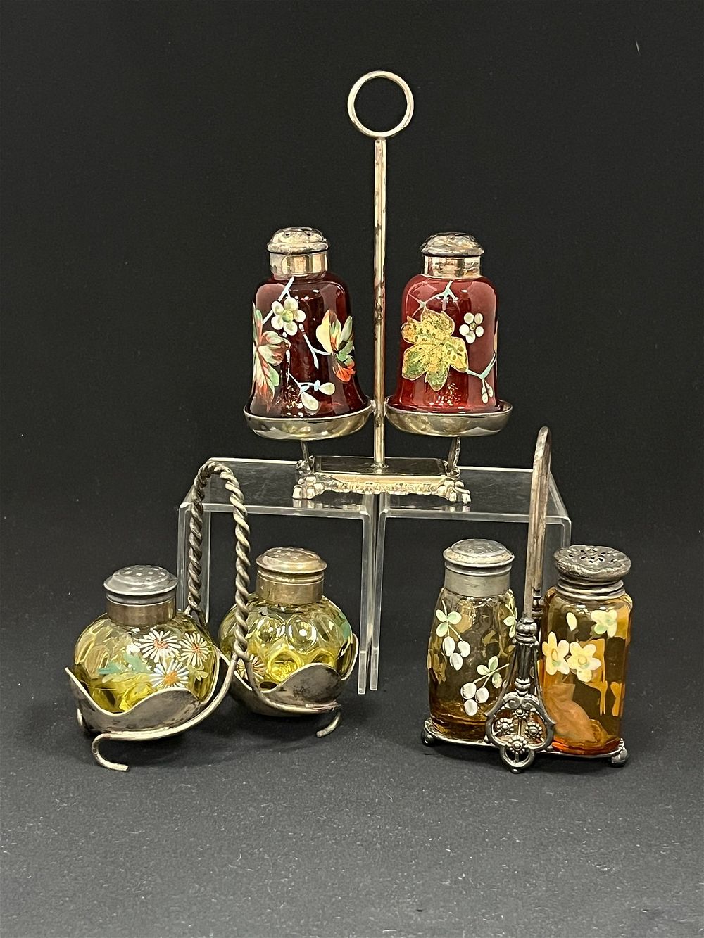 Lot 205: Three Mt. Washington shaker sets