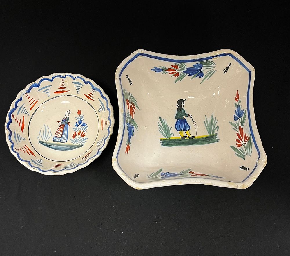 Lot 229: 2 HR & Henriot bowls