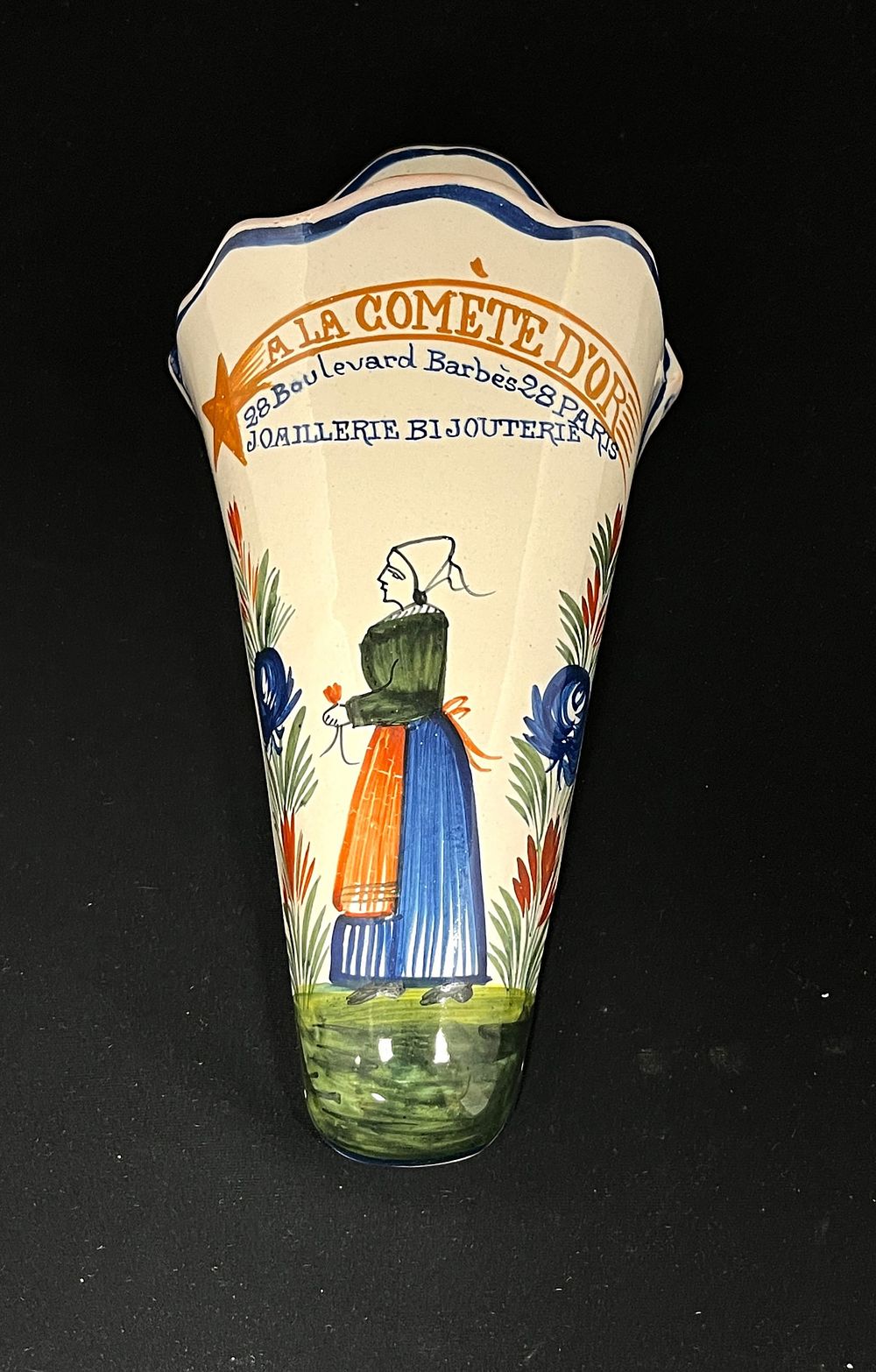 Lot 240: Rare Henriot Advertising Wallpocket