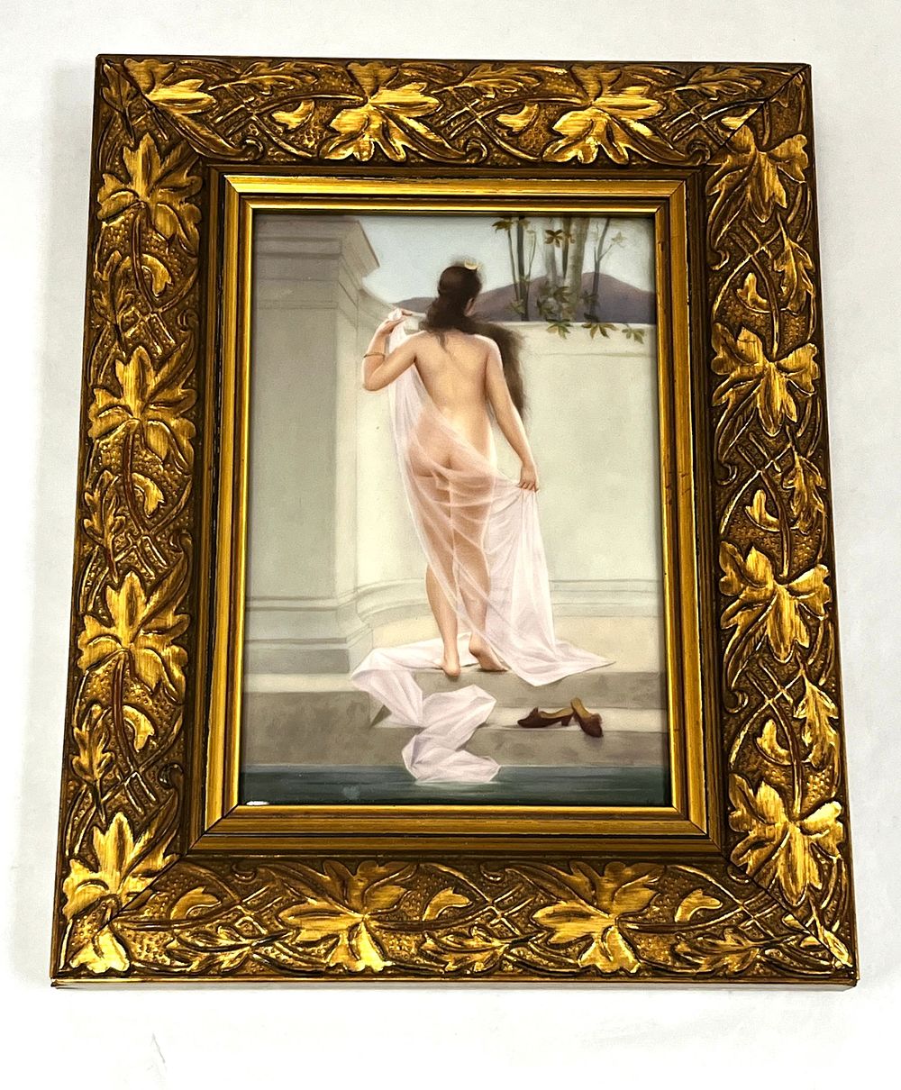 Lot 311: Berlin porcelain plaque