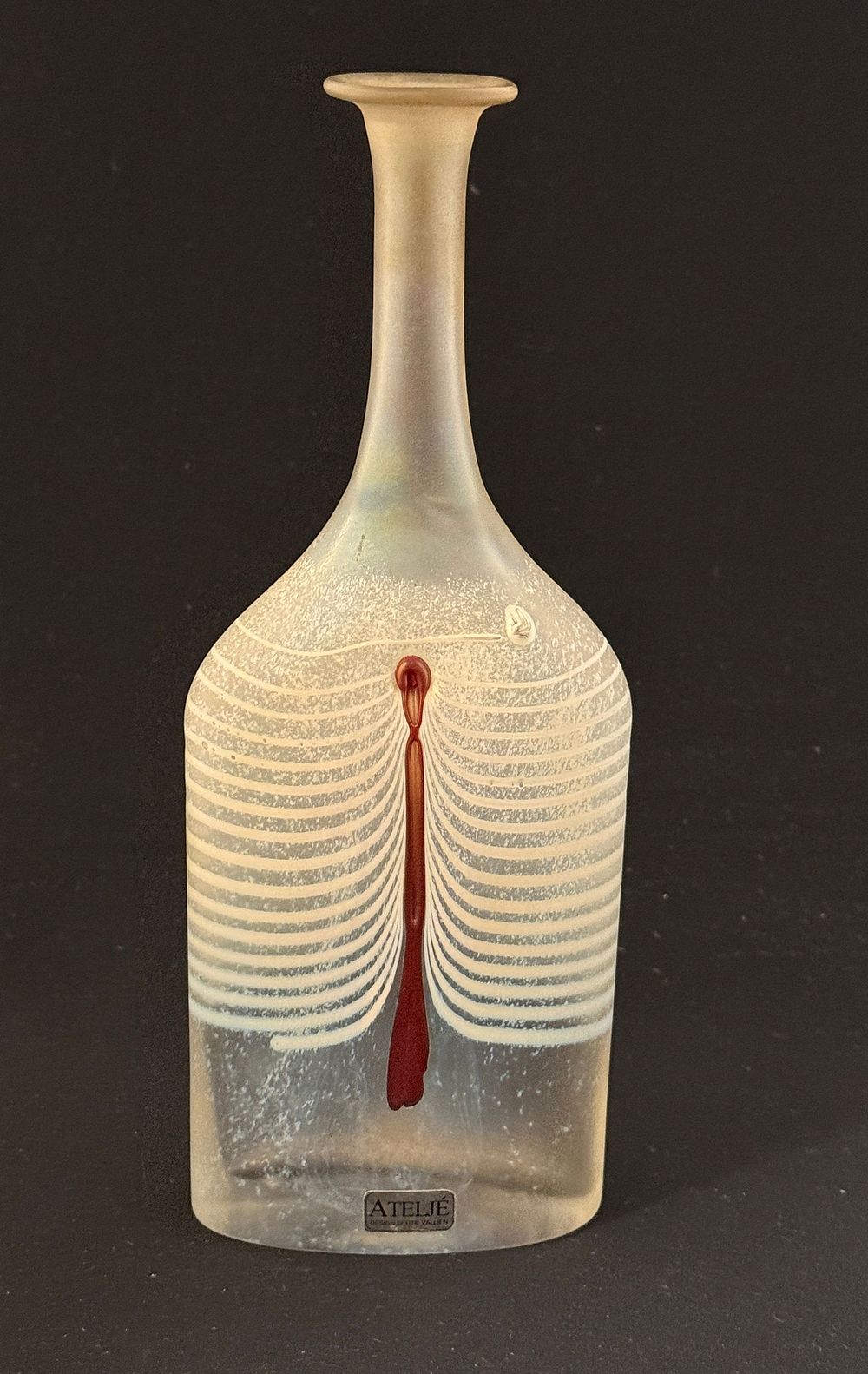 Lot 154: Boda Bottle Form Vase