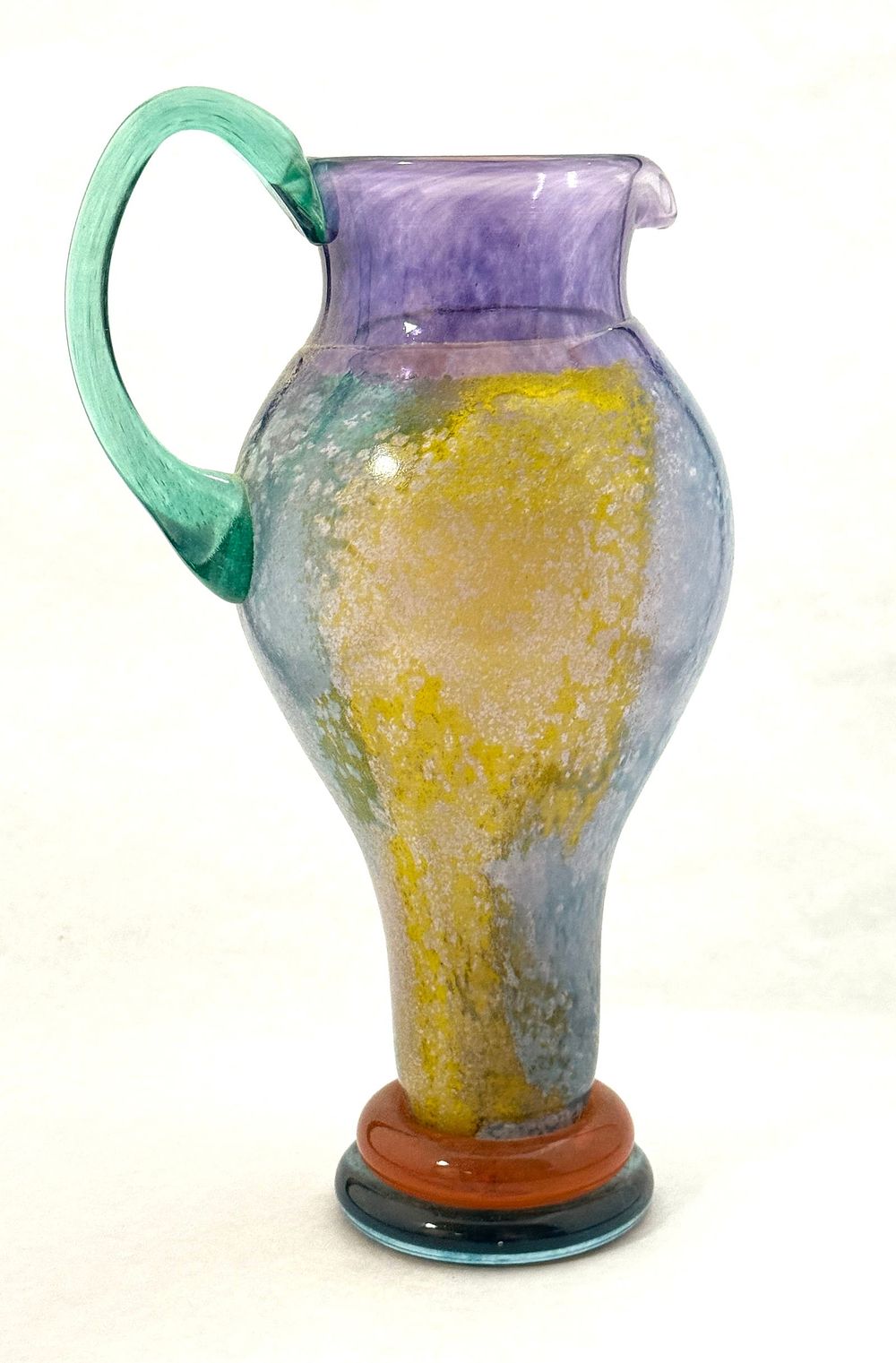 Lot 158: Kosta Multi-Color Pitcher Vase