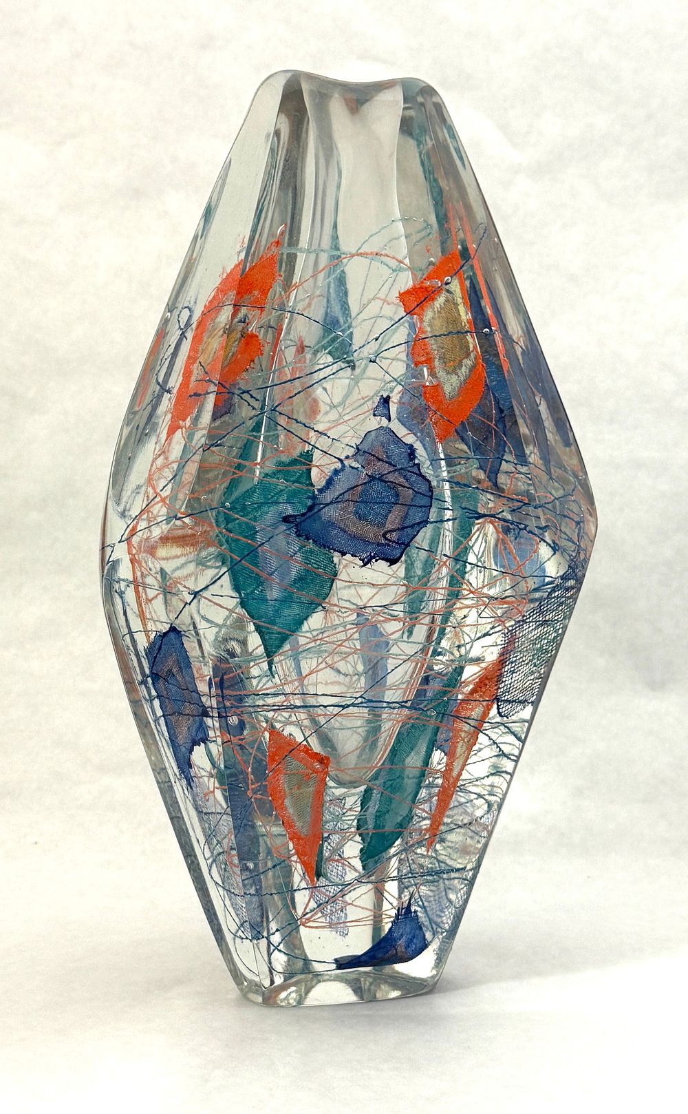 Lot 177: Littleton Vogel Colorful Sculpture