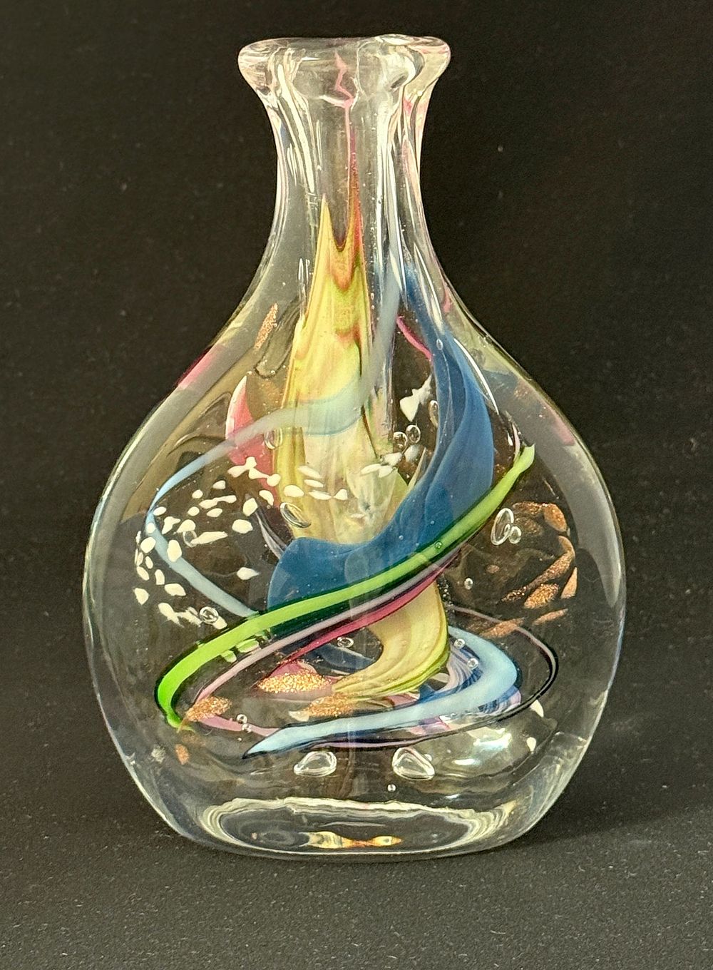 Lot 195: Robert Hamon Bottle Form Vase