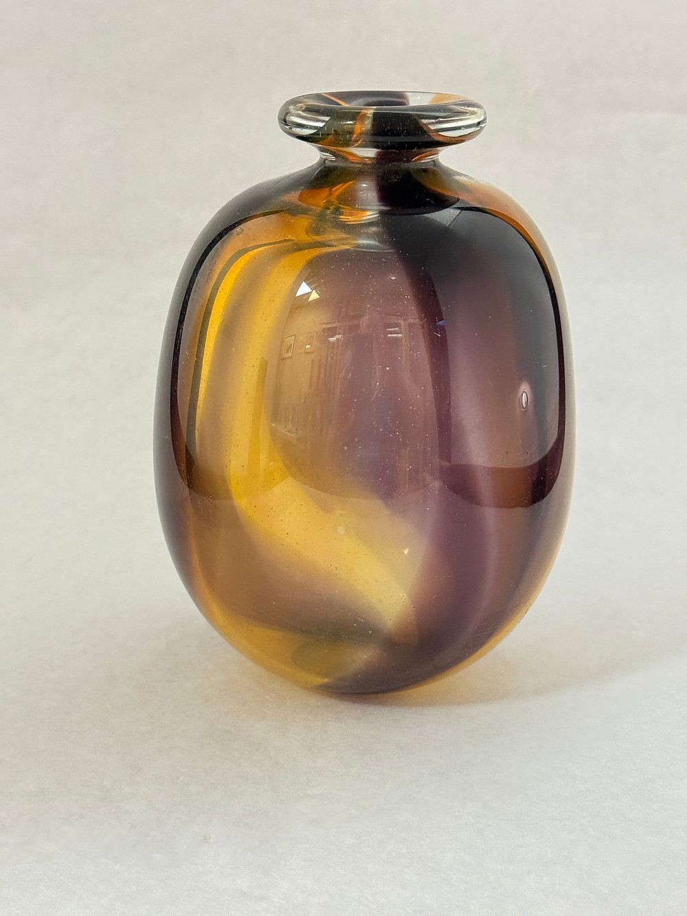 Lot 211: Henry Halem Art Glass Vase