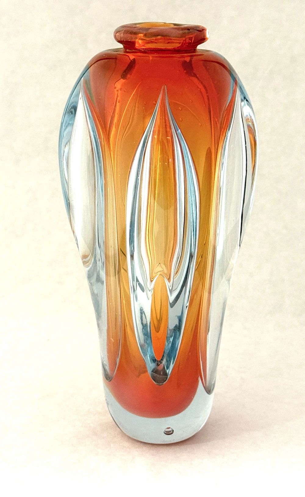 Lot 226: Labino Optic Glass Vase