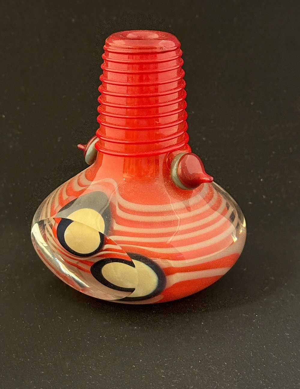 Lot 233: Levin Futuristic Glass Vase