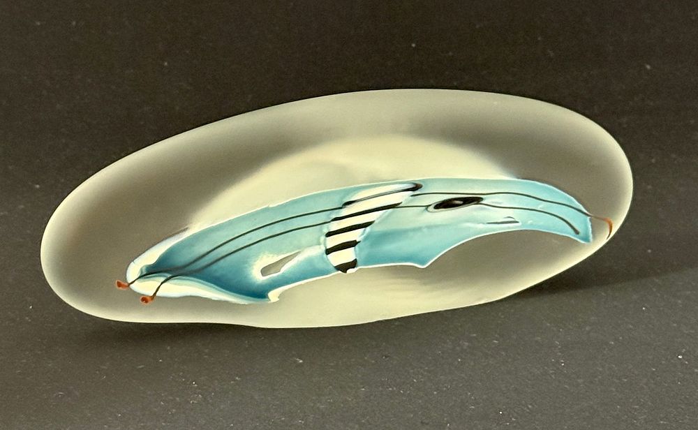 Lot 239: James Wilbat Glass Sculpture
