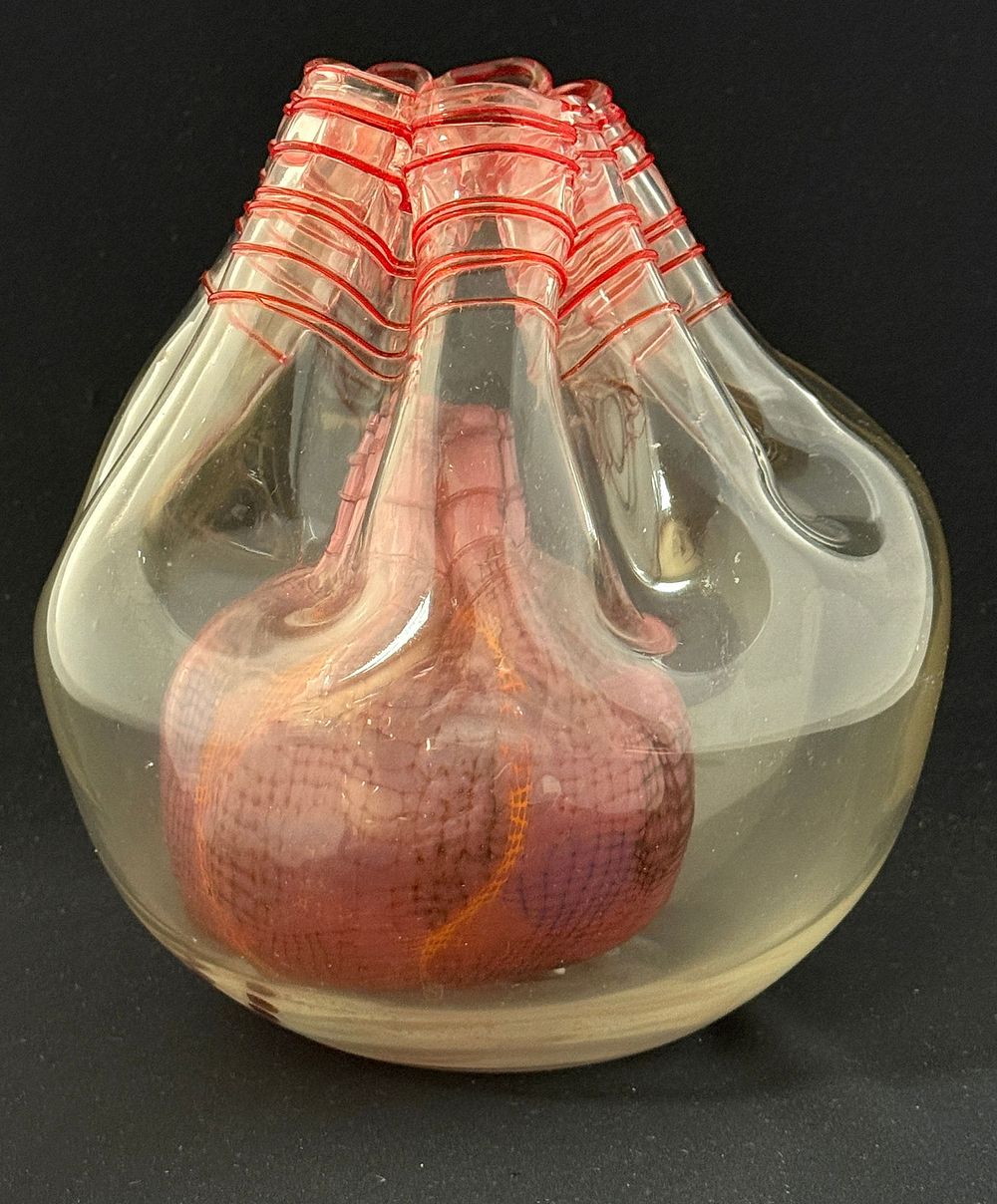 Lot 241: Littleton Vogel Glass Sculpture