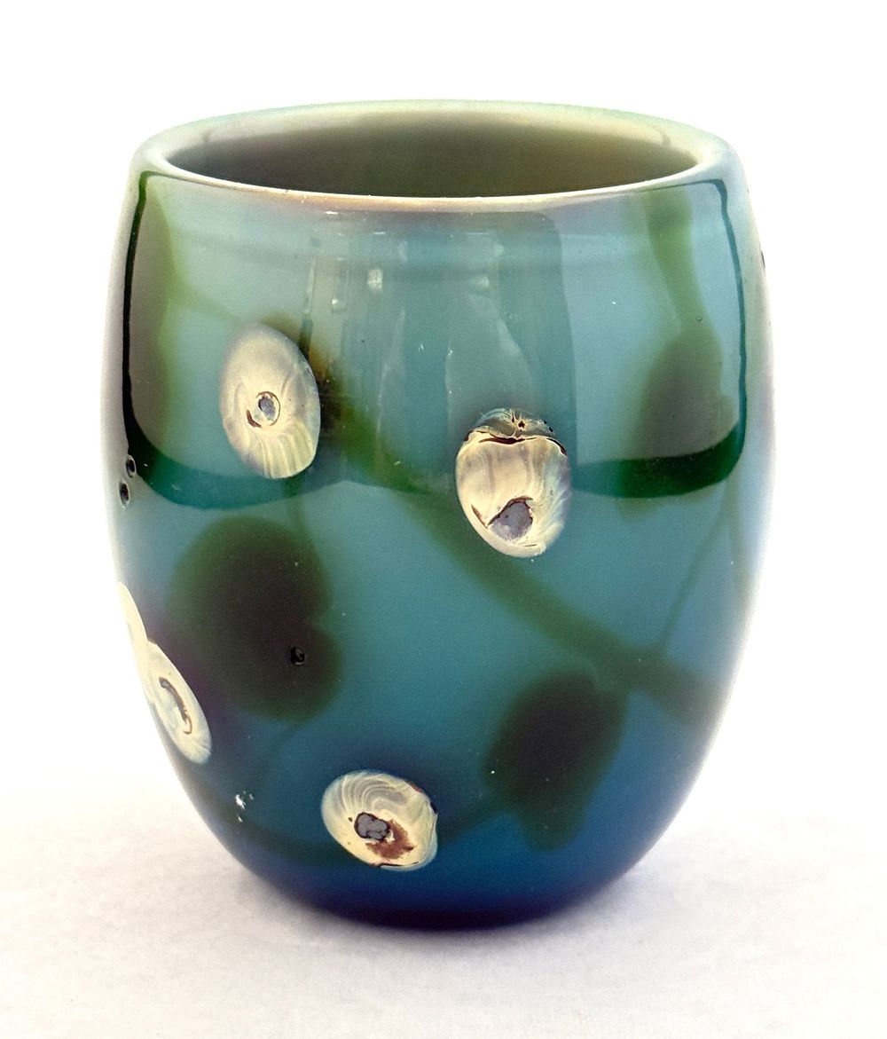 Lot 244: John Nygren Paperweight Vase