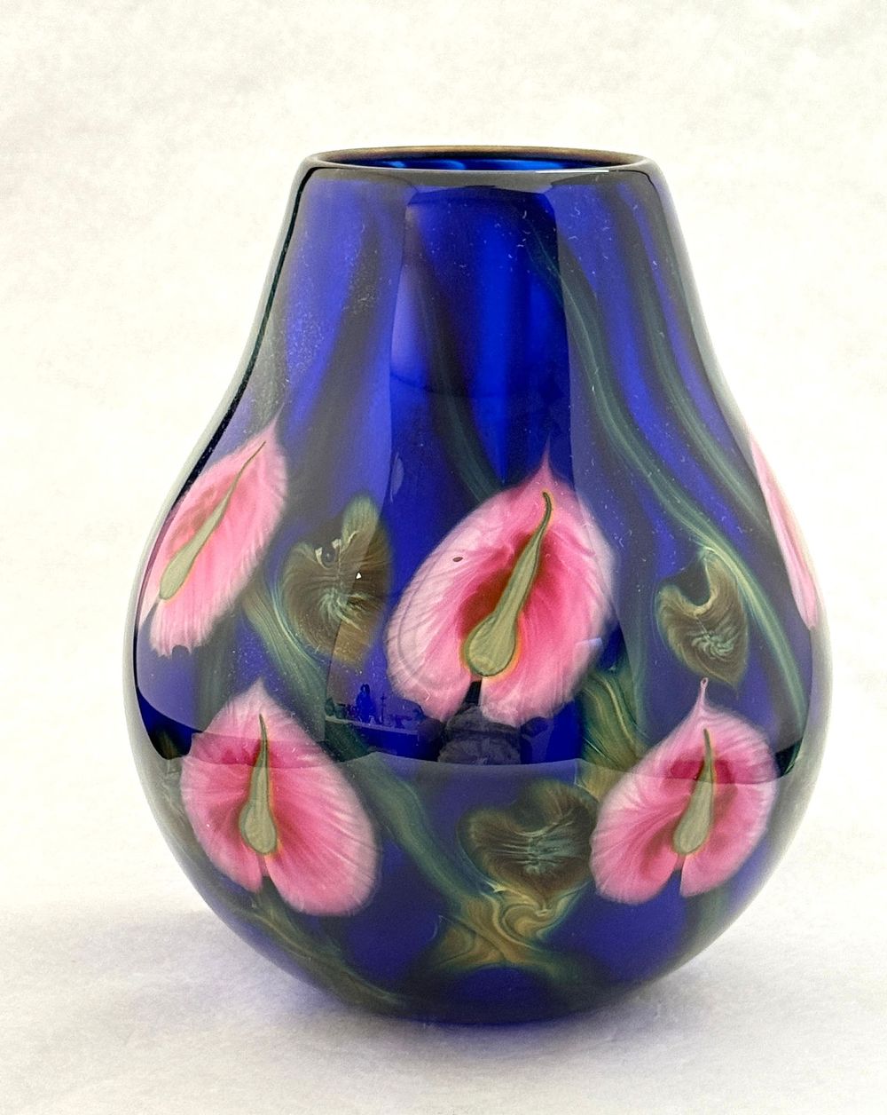 Lot 521: Daniel Lotton Multi Flora vase