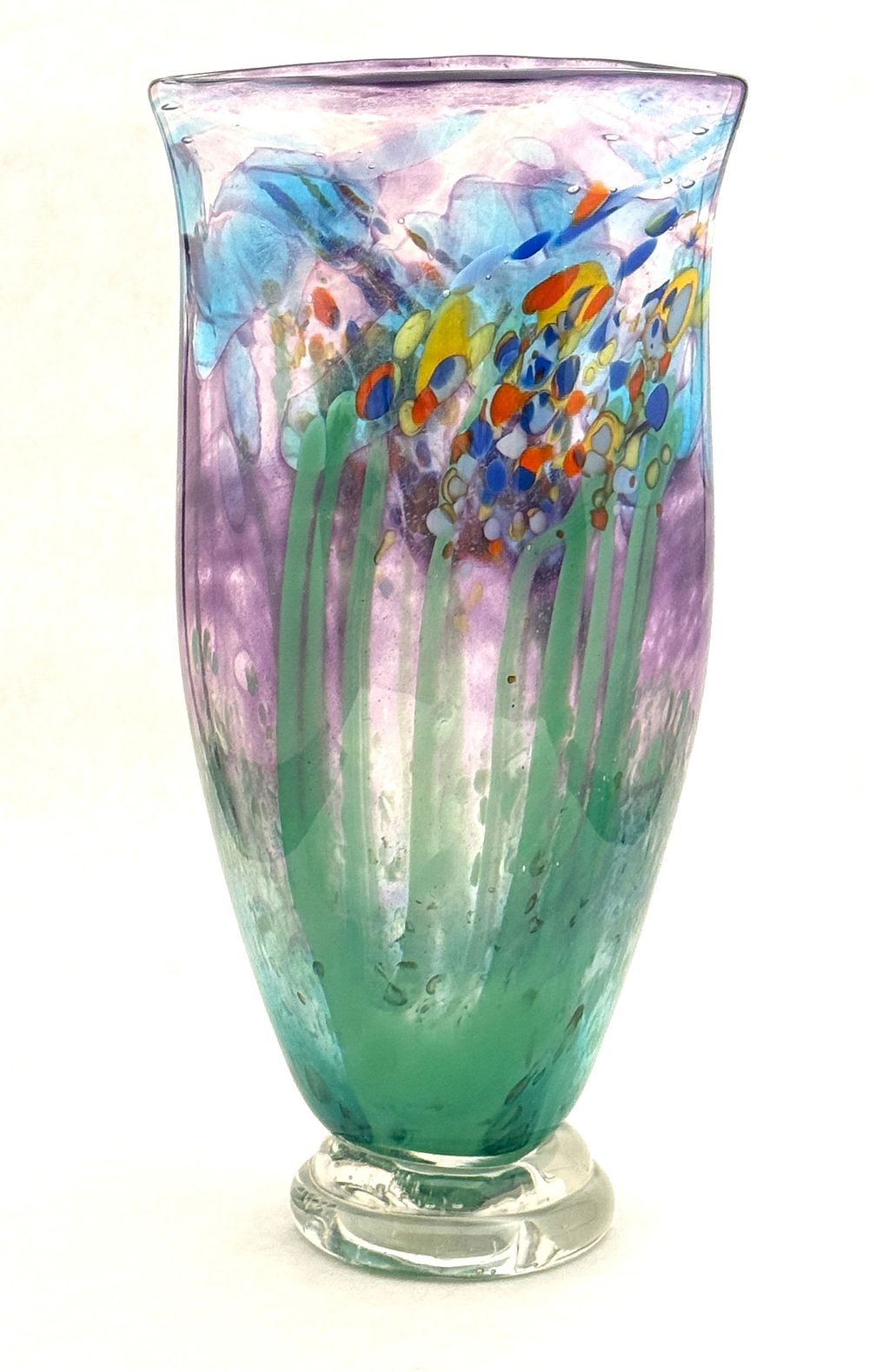Lot 524: Marc Kalikfa Art Glass Vase