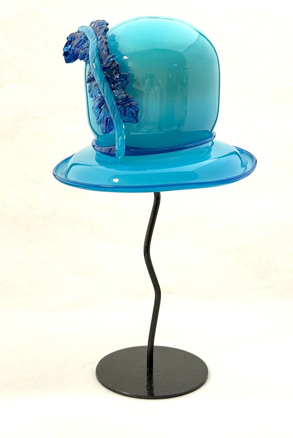 Lot 541: Brian Brenno Blue hat on Stand