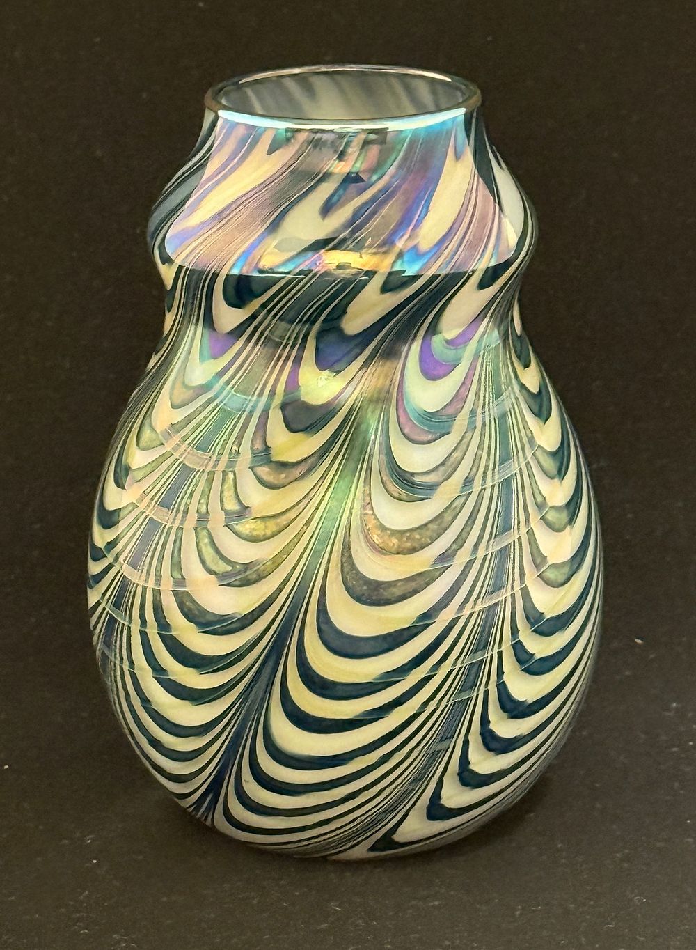 Lot 529: Jeremiah Lotton Gourd Vase