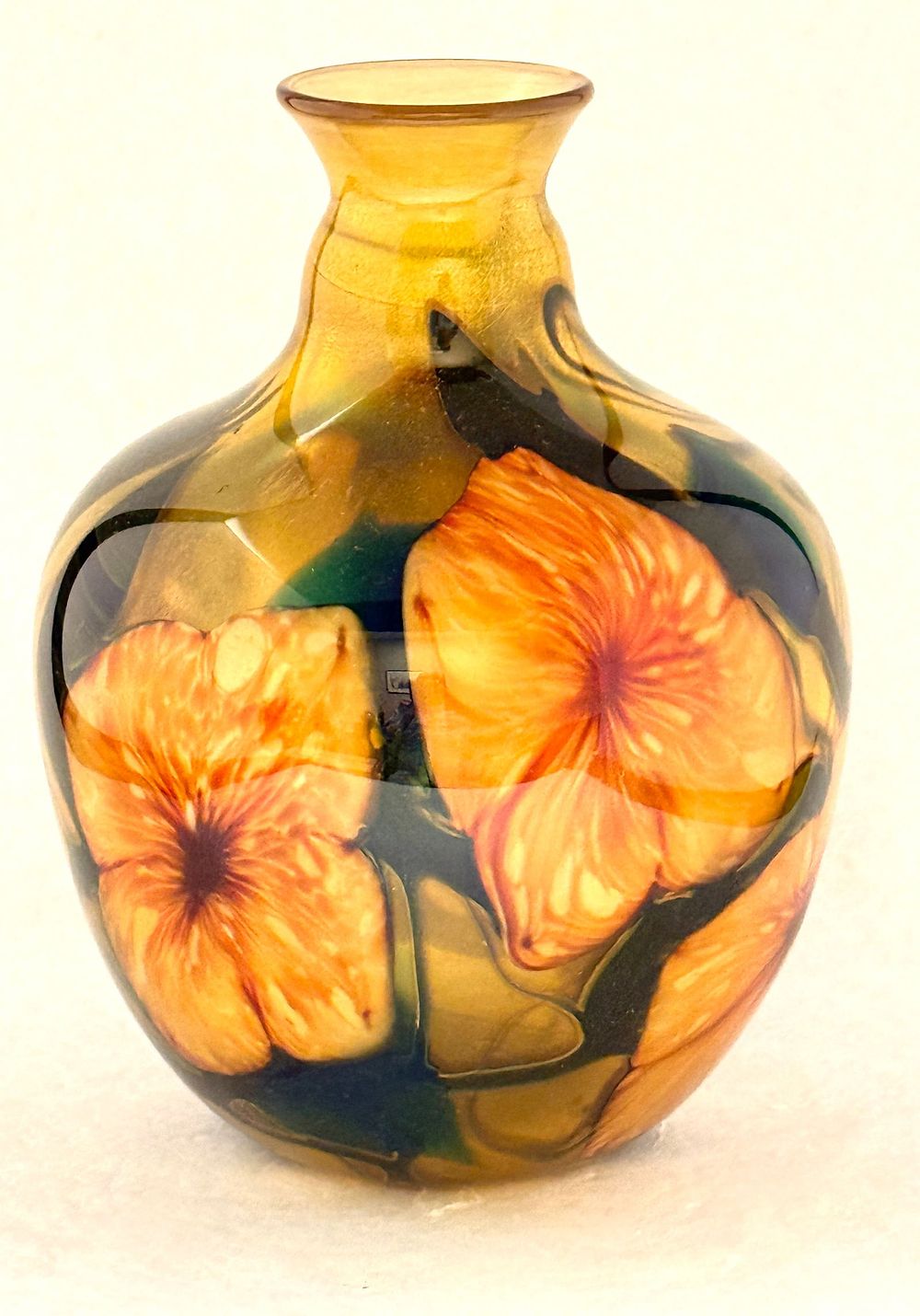 Lot 531: Charles Lotton Multi-Floral Vase