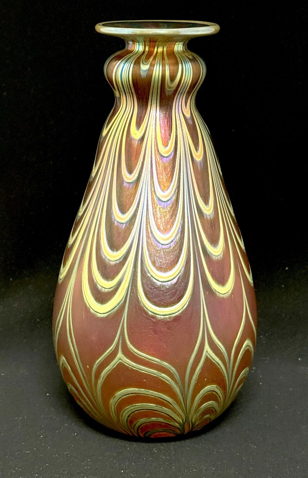 Lot 536: Tall John Lotton Vase