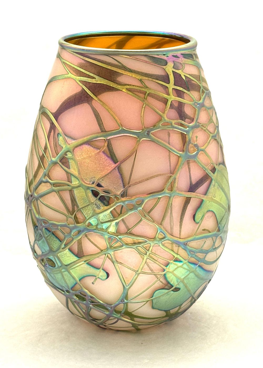 Lot 545: Charles Lotton Threaded Vase