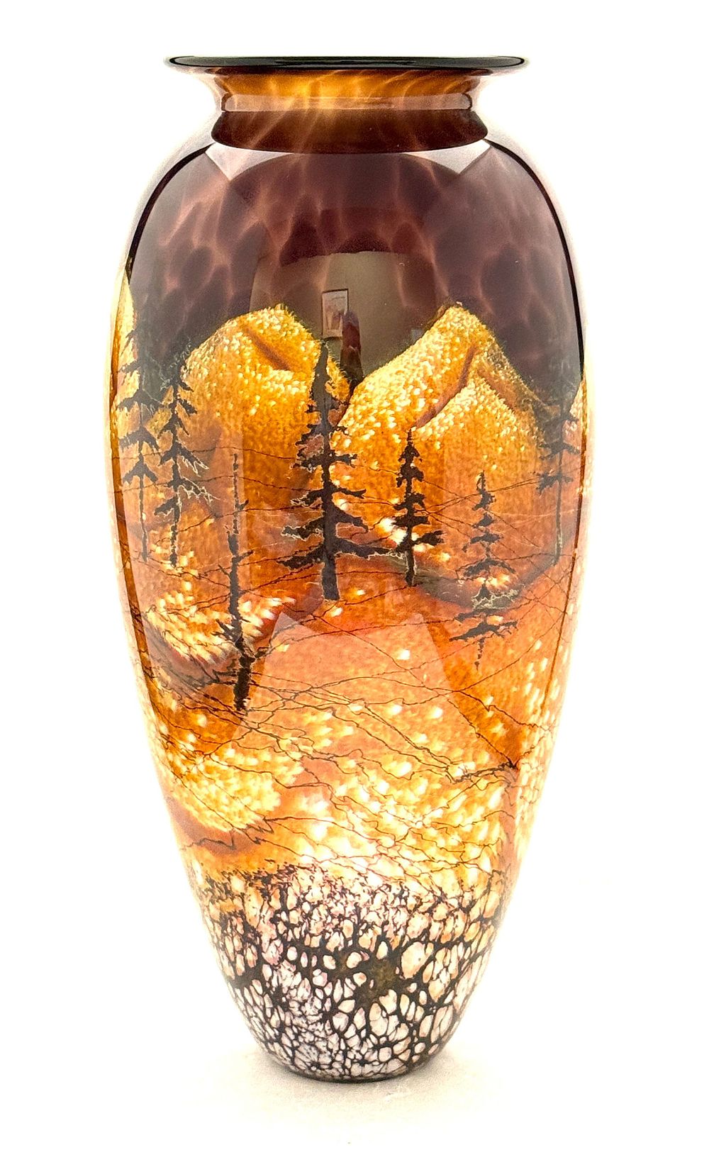 Lot 553: Satava Teton Vase