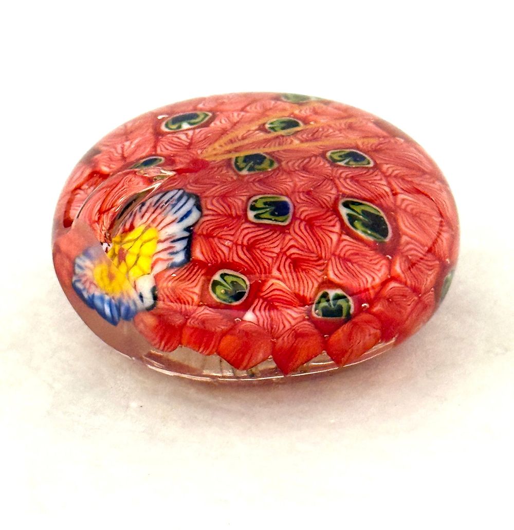 Lot 504: Unique Peacock Paperweight