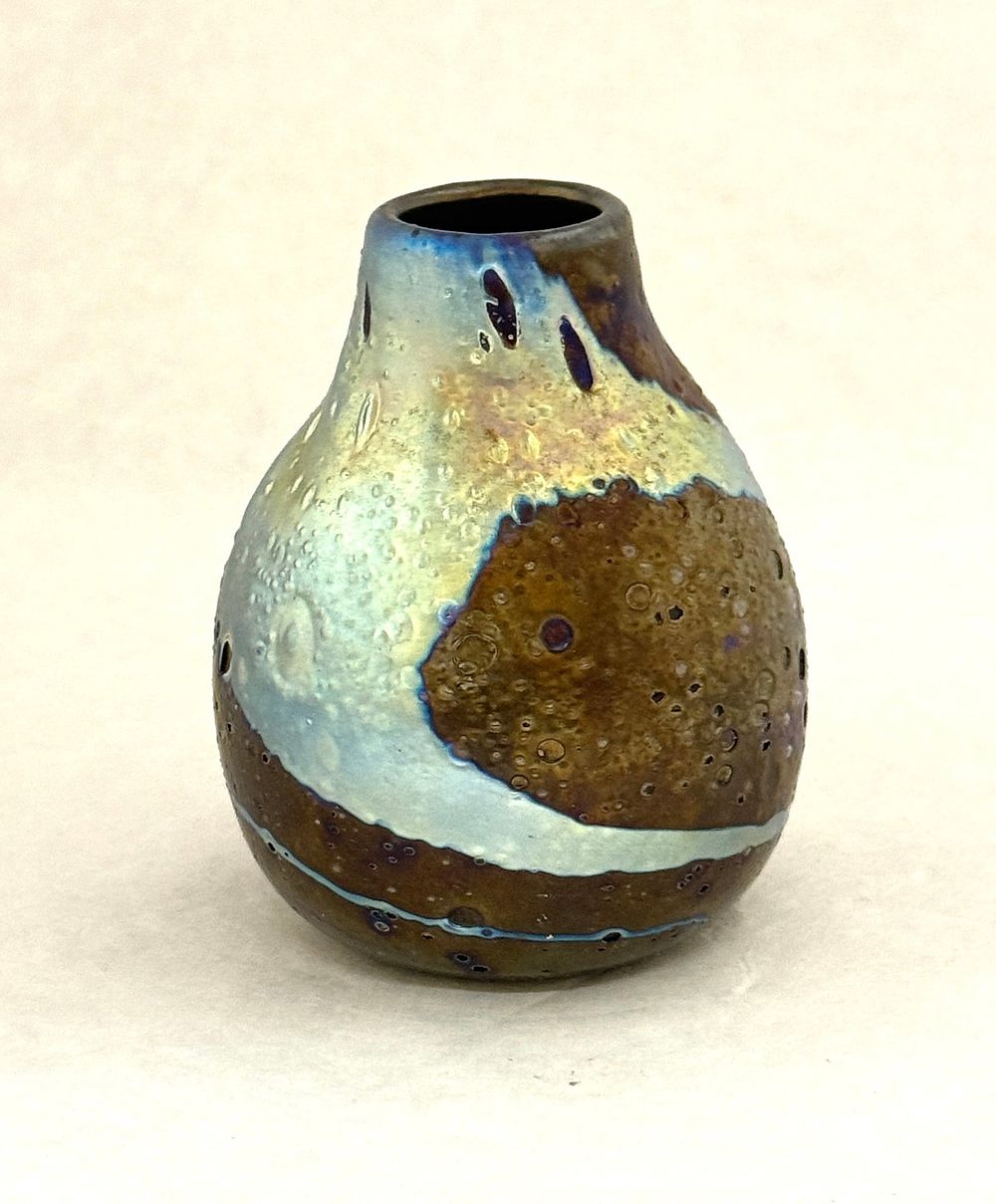 Lot 542: Charles Lotton Cypriot Glass Vase
