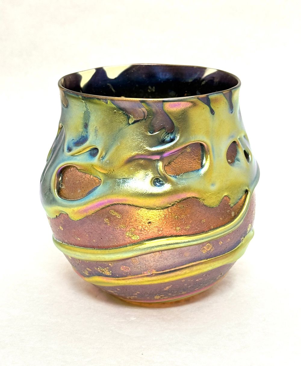 Lot 550: Charles Lotton Cypriot Lava Vase