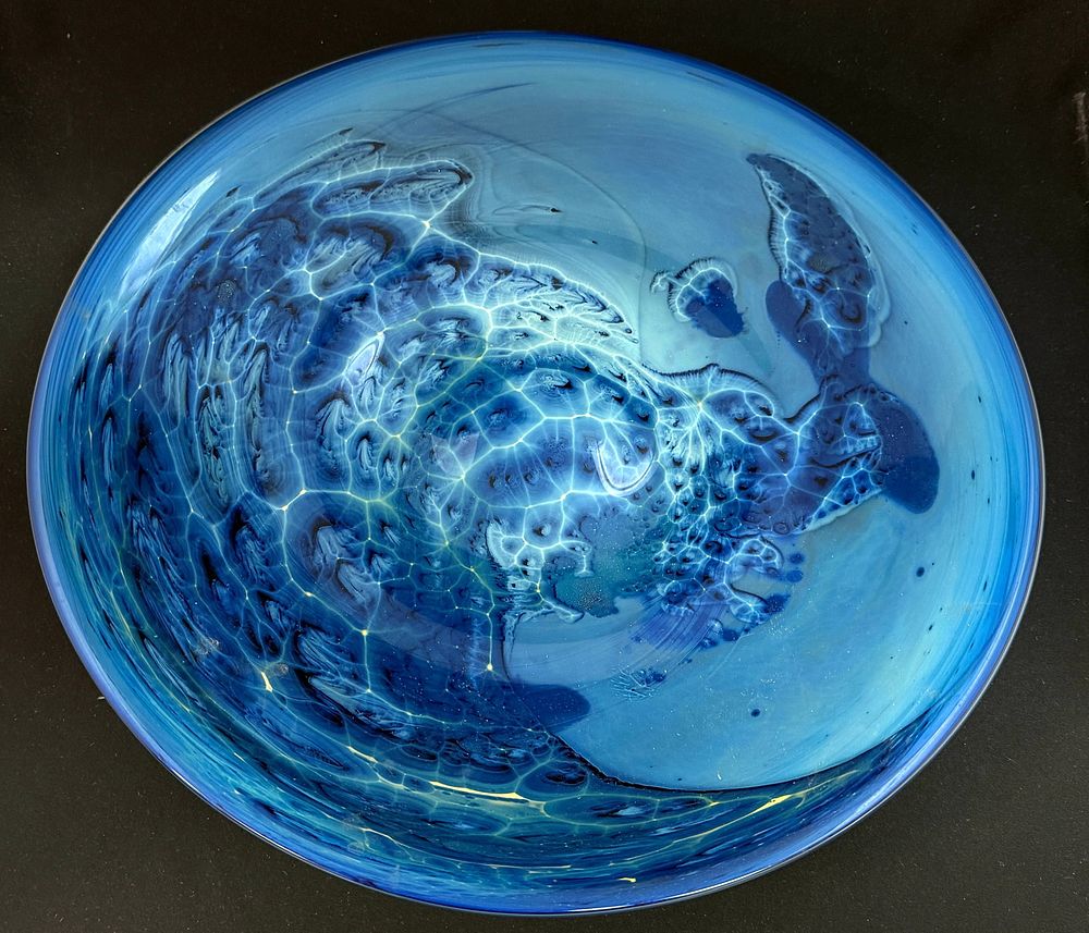Lot 556: Large Josh Simpson Center Bowl