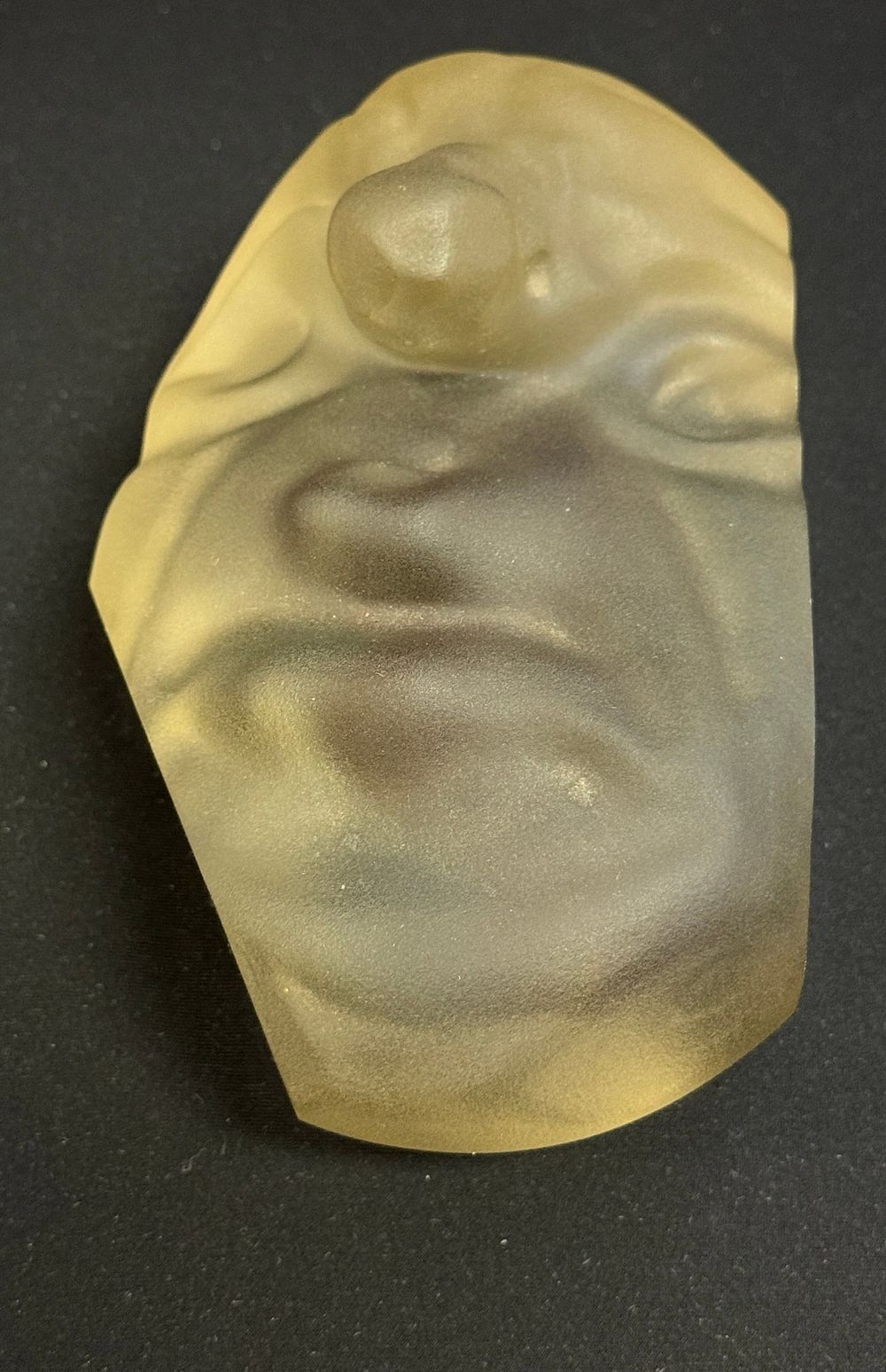 Lot 564: David Hopper Art Glass Face