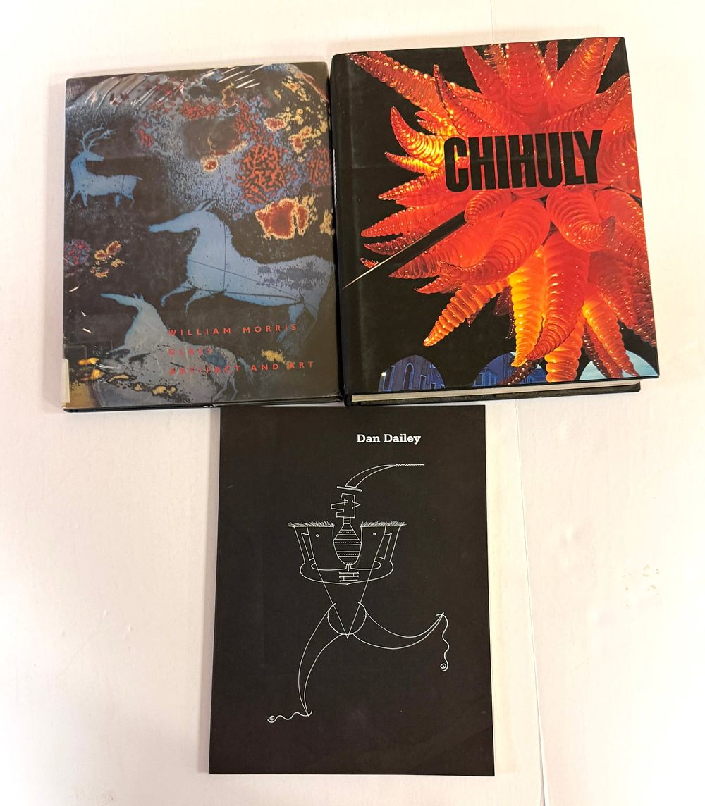 Lot 572: 3 Books on Famous Glass