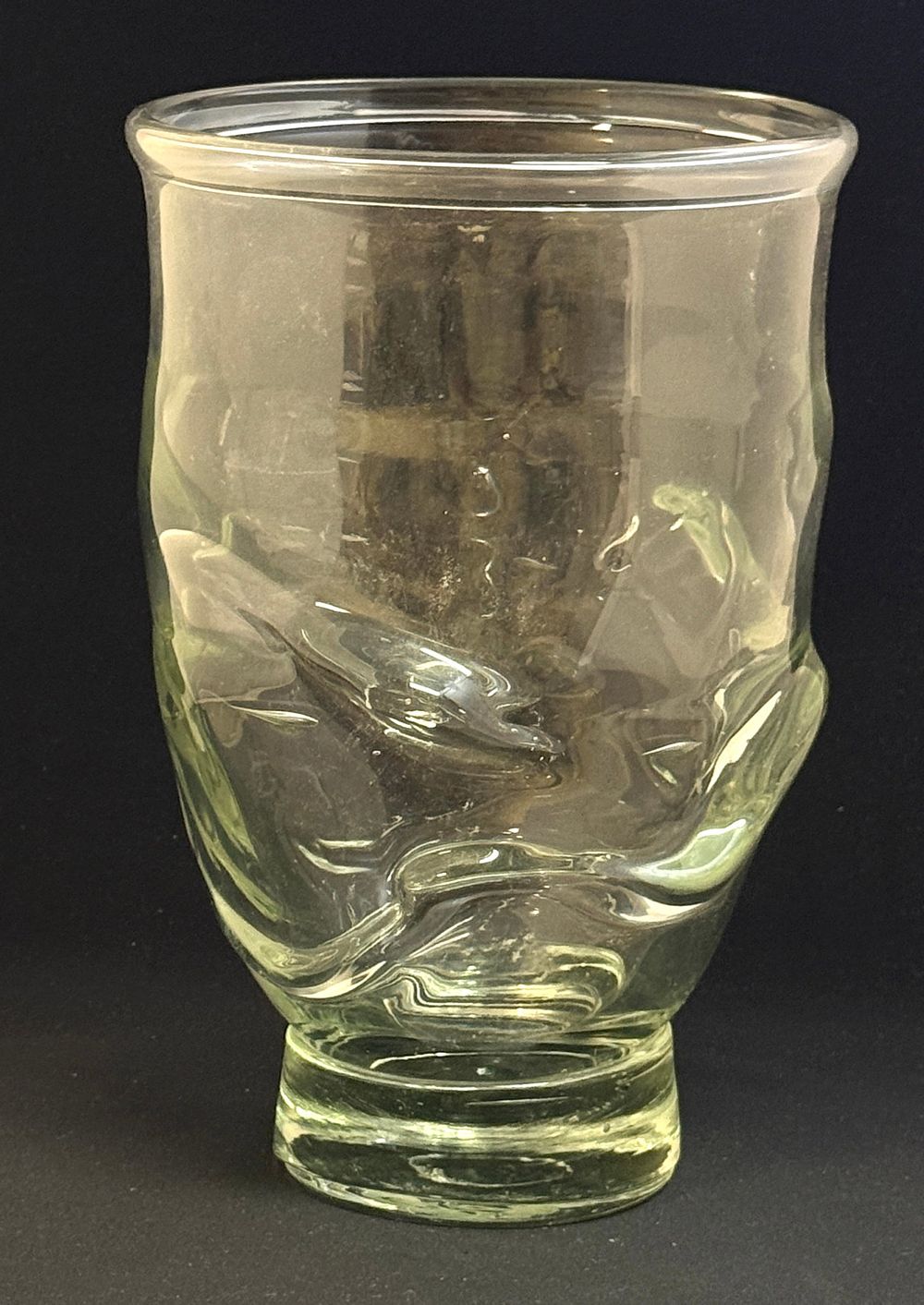 Lot 573: Labino Style Glass Vase