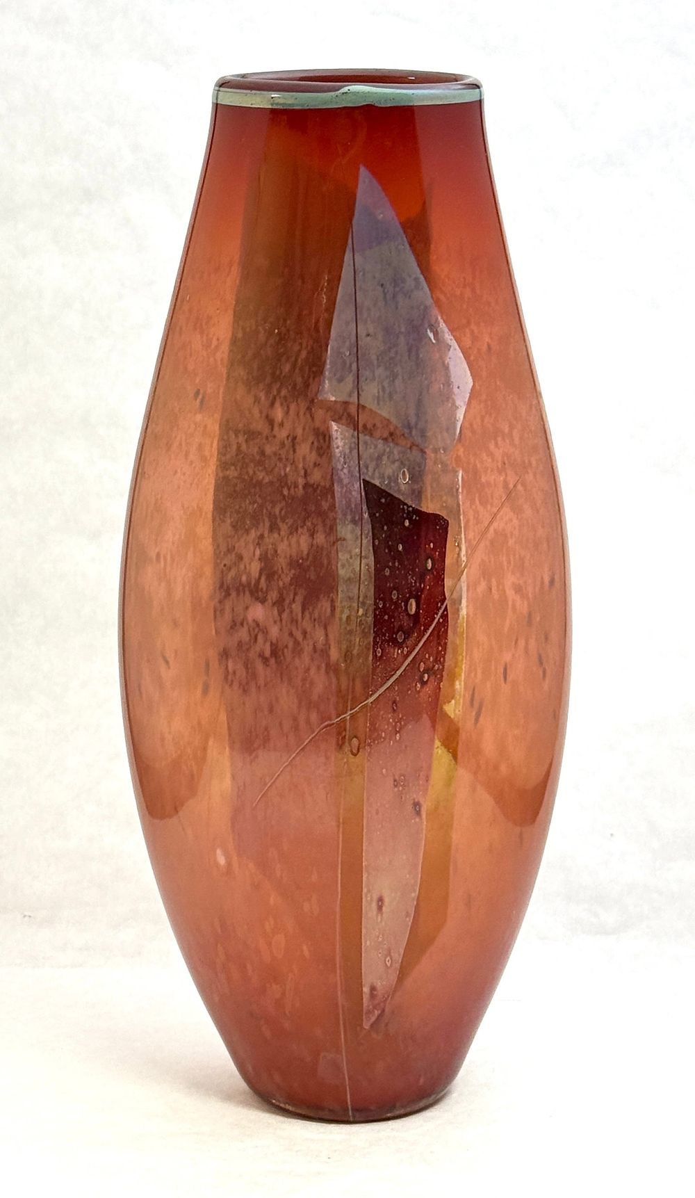 Lot 575: William Morris Art Glass Vase
