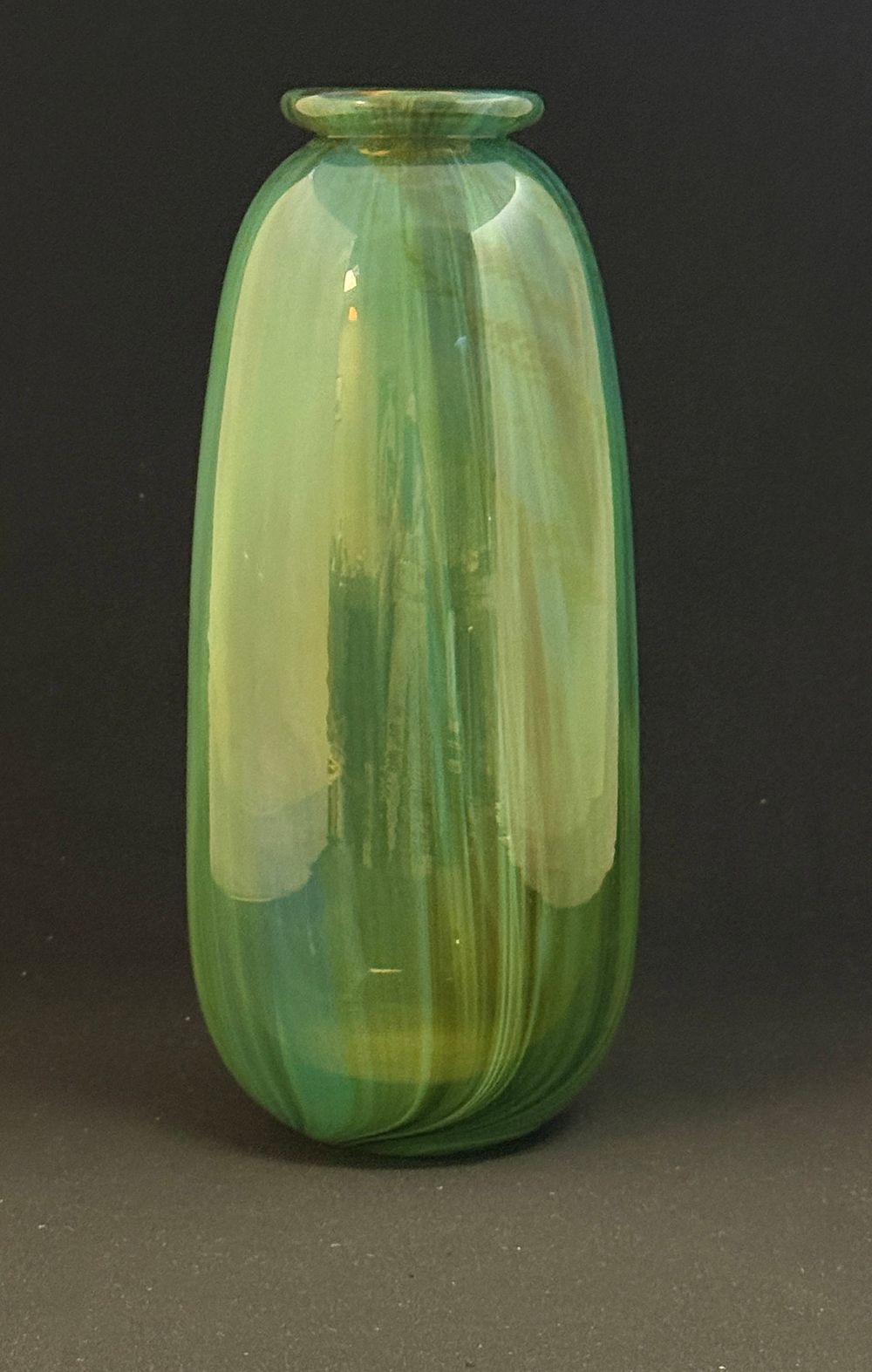 Lot 580: Mark Peiser Art Glass Vase