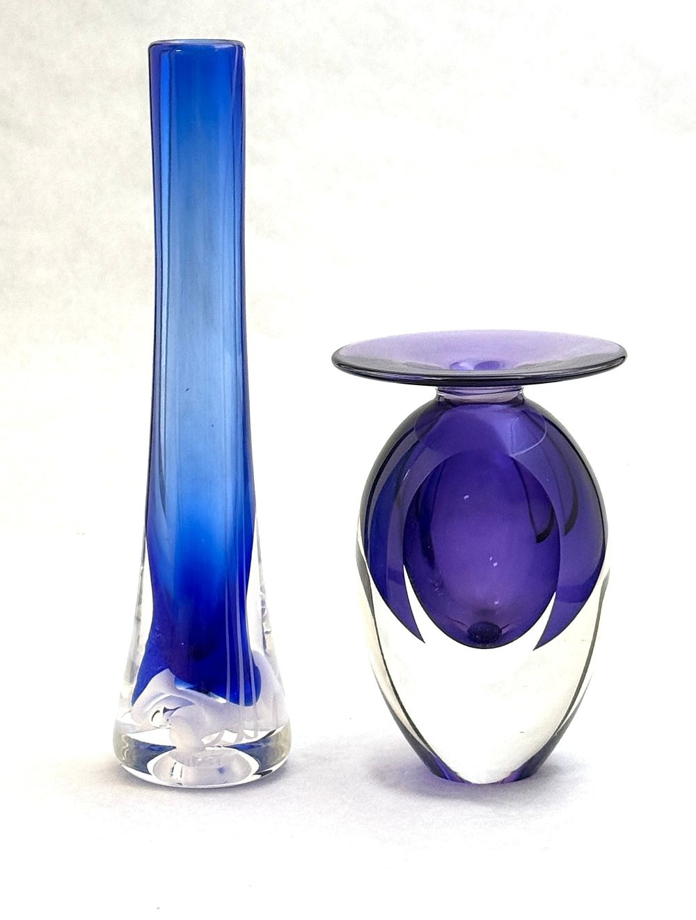 Lot 584: Two Art Glass Vases