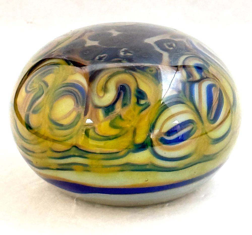 Lot 597: Ritter Art Glass Paperweight