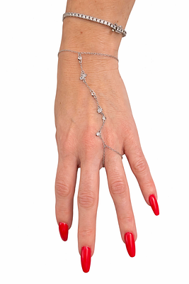 טבעת צמיד כסף 925. טבעת צמיד שעשוי מכסף 925 
שוקל:2.35