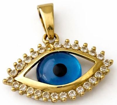 תליון זהב 14K משובץ זרקונים 
במשקל: 1.37