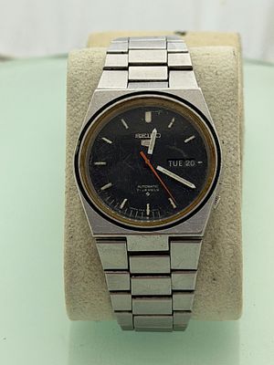 שעון Seiko 5 Automatic וינטג'. מותג: Seiko (סייקו) 
דגם: Seiko 5 Automatic 
רפרנס: 6319-9000 