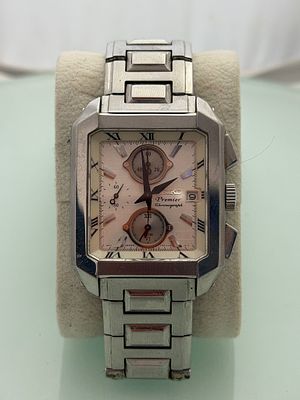 שעון Seiko Premier Chronograph. מותג: Seiko 
סדרה: Premier 
מספר דגם: SNA741P1 
סוג מנגנון: 