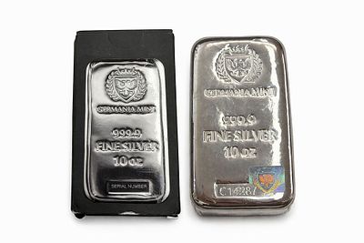 מטיל כסף טהור 10oz. מטיל כסף 10 אונקיות 
0.9999 
משקל 311 גרם